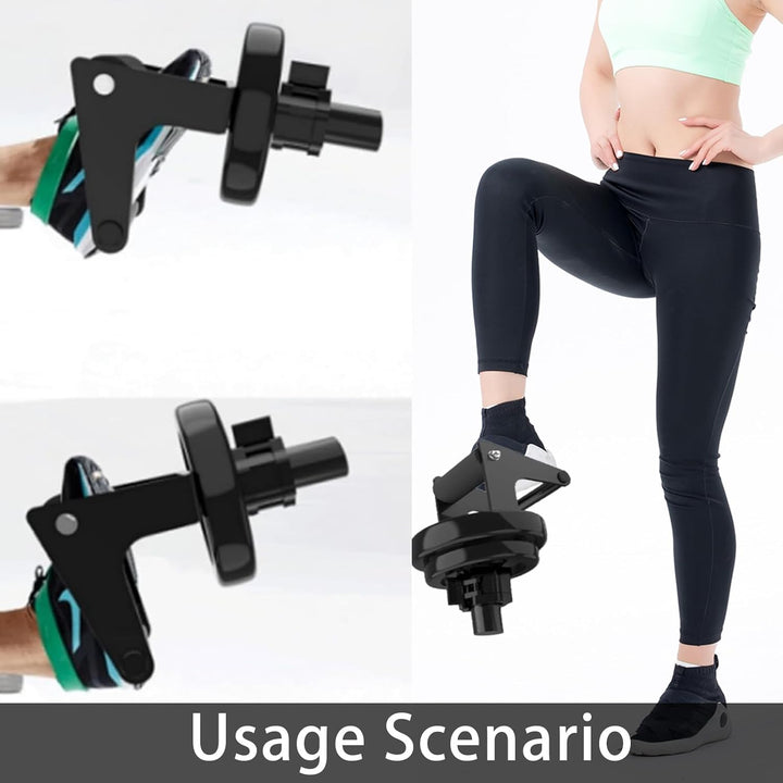 Tibialis Trainer, Beinstrecker Beinbeuger Gerät für Fitnessstudio Training im Freien und Urlaub Bein