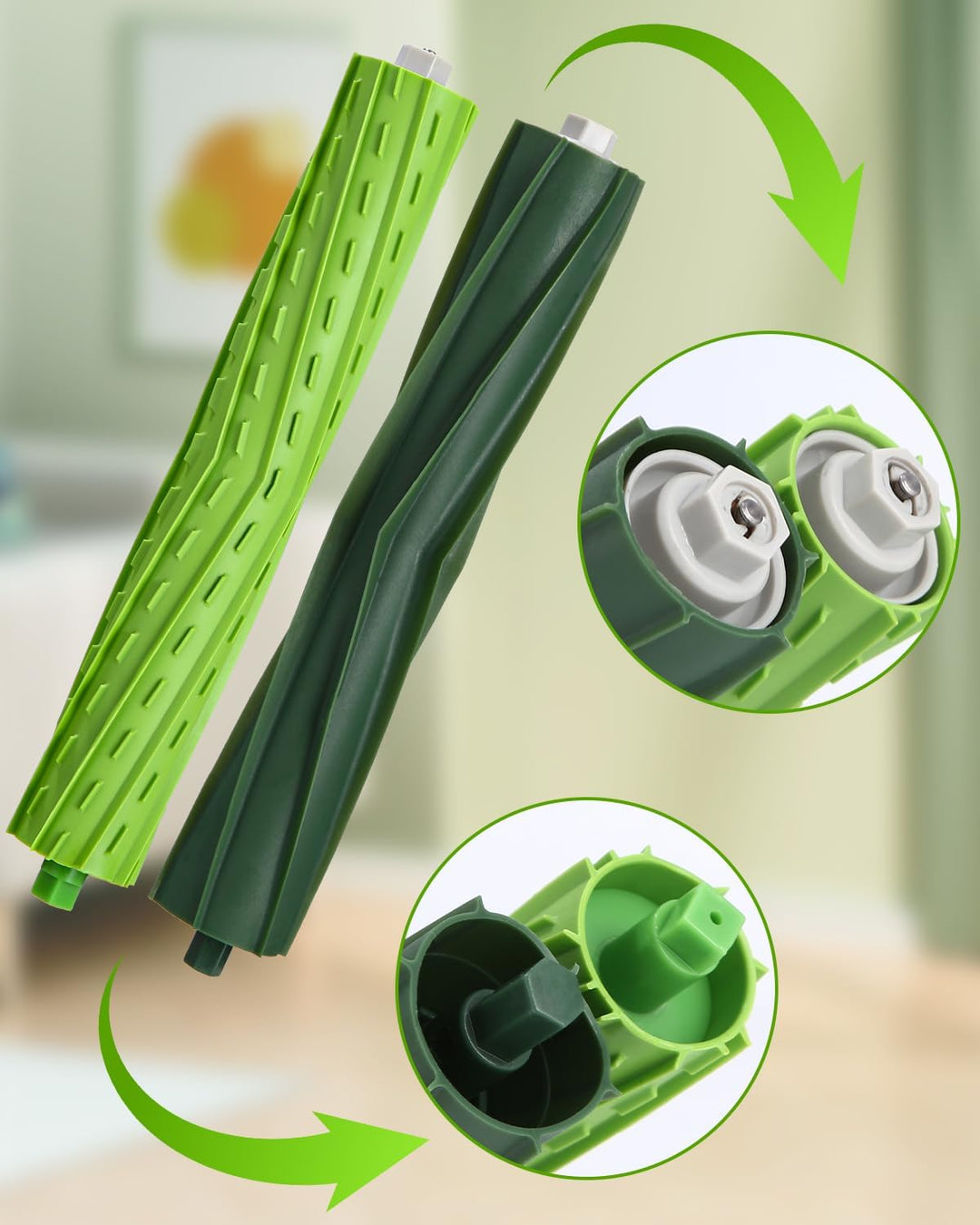 Ersatzteile Zubehör für iRobot Roomba i7 i7+ j7 j7+ i3 i3+ i4+ i6 i6+ E5 E6 | Bürsten Zubehör für Ro