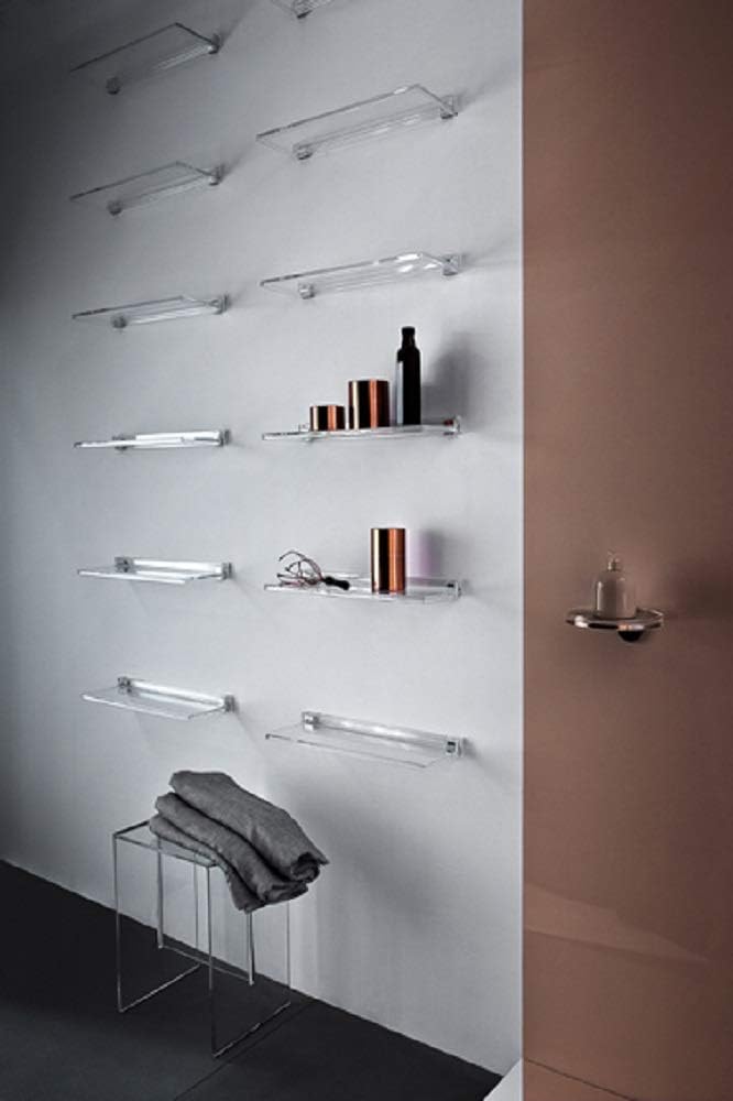 Kartell Max-Beam, Plastik, Crystal, 27 x 47 x 33 cm Cristallo, Cristallo