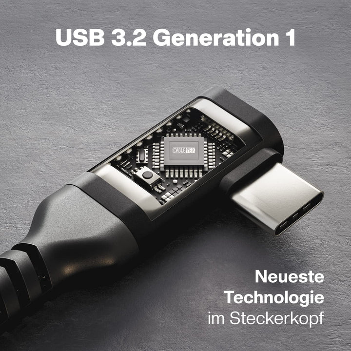 CABLETEX 5m Link Kabel kompatibel mit Meta Quest 3, Oculus Quest 2, PICO 4, PSVR2, USB 3.2, USB C -
