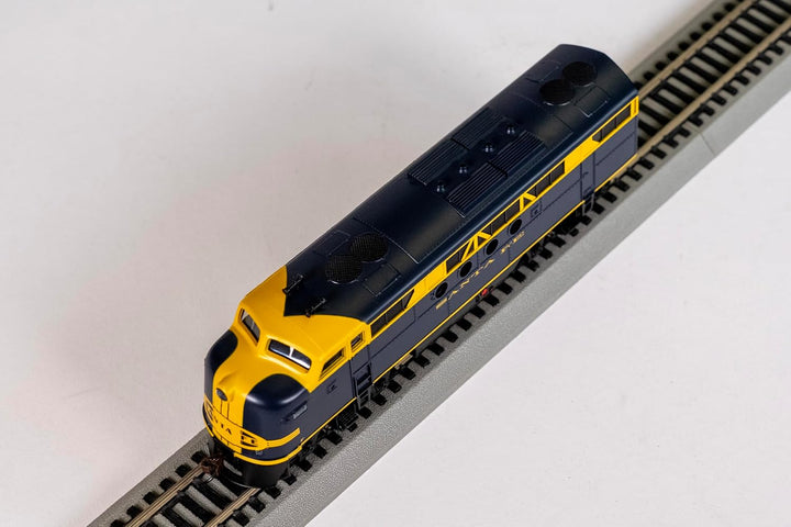 Bachmann Trains - F7A DCC Ready Lokomotive - Santa FE - Blau & Gelb - Ho Scale