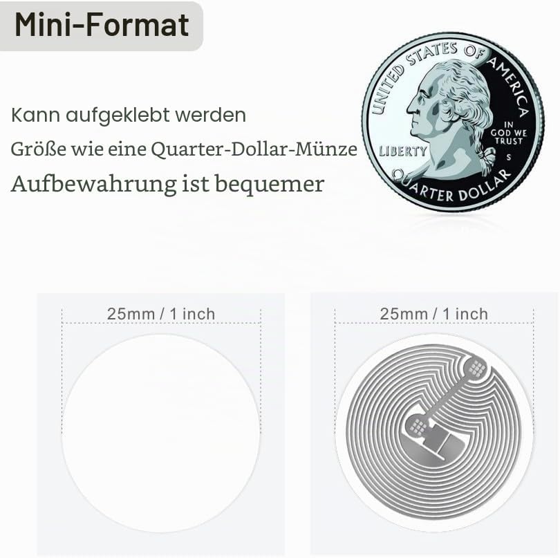 100 Stück NFC Tag Sticker NFC Sticker NFC Smart Tags NFC Aufkleber NFC 215 Tag Ntag215 NFC Tag Aufkl