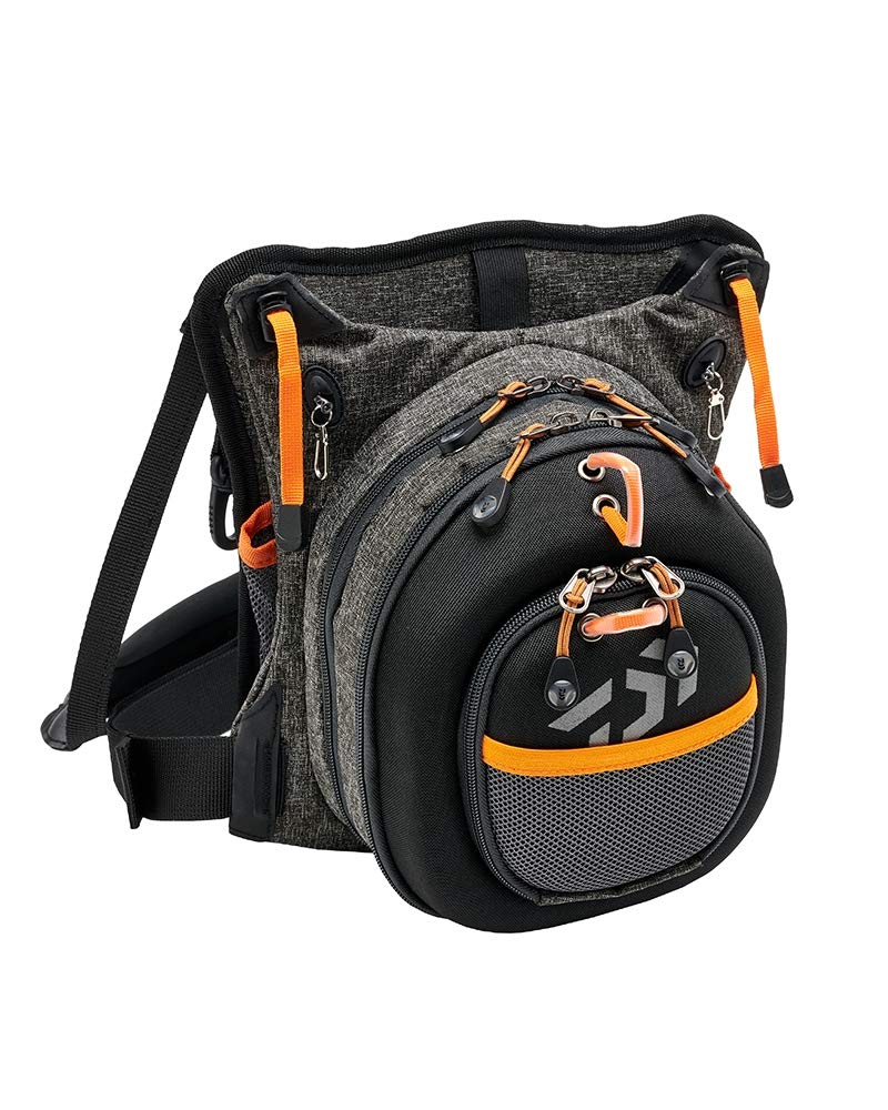 Daiwa Chest Pack Noir-Orange - 28X30X14cm - Dcp1