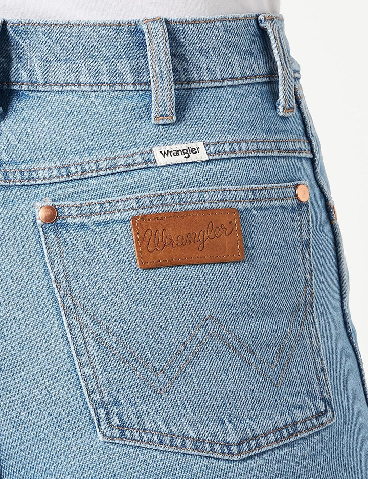 Wrangler Women's Wild West Jeans 28W / 32L Bluestone, 28W / 32L Bluestone