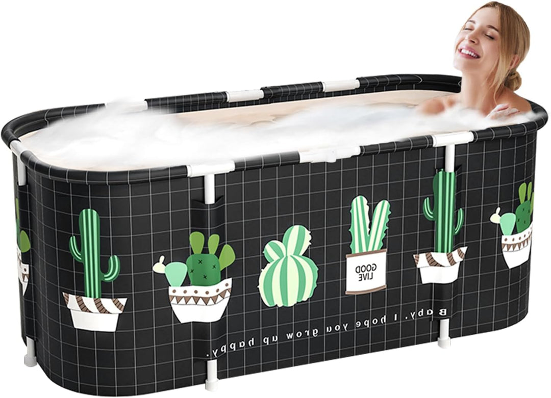 Sinbide Faltbare Badewanne Erwachsene faltbare Badewanne, installieren und tragbare abnehmbare Badew