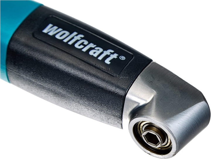 wolfcraft Schubladen-Schrauber-Set, 8-tlg. I 1001000 I Set zum Bohren und Schrauben an schwer zugäng