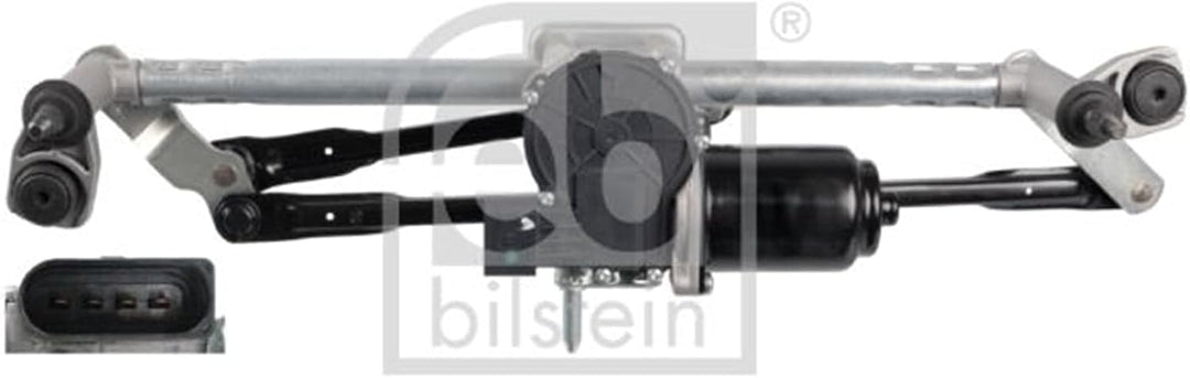 febi bilstein 109027 Wischergestänge mit Motor, 1 Stück