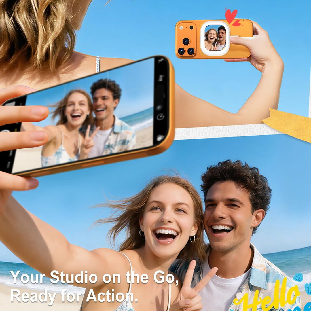 Mobile Phone Selfie Monitor für iPhone &amp; Android 2.01 Inch Wireless Portable Smartphone Rear Camera