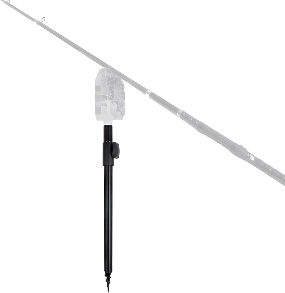 2 Stück Banksticks Rutenhalter, Aluminium Bankstick Angel Rutenhalter Rutenständer Halter Verstellba