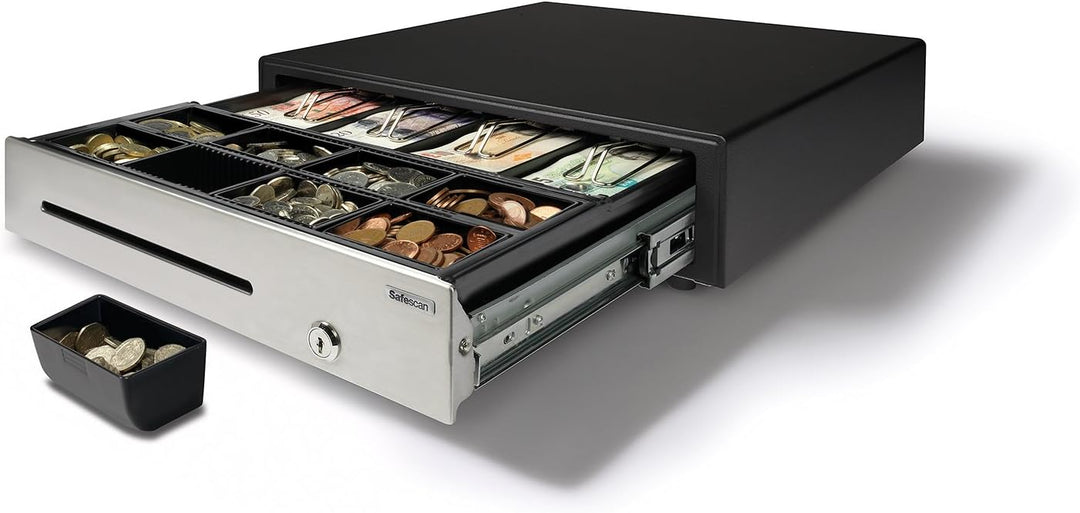 Safescan 4141CC Münzbecher, passen perfekt in Ihren Kassenladeneinsatz - vereinfacht das Zählen Ihre