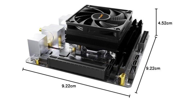 be quiet! Pure Rock LP, CPU Kühler, 100W TDP, be quiet! 92mm PWM-Lüfter, 3 Heatpipes, platzsparendes