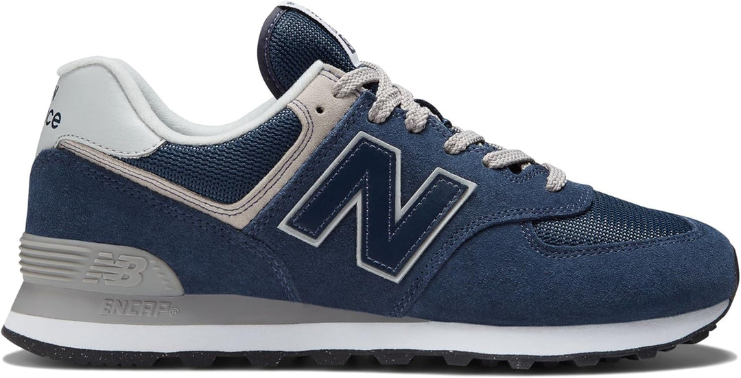 New Balance Herren 574 Sneaker 37 EU Navy, 37 EU Navy