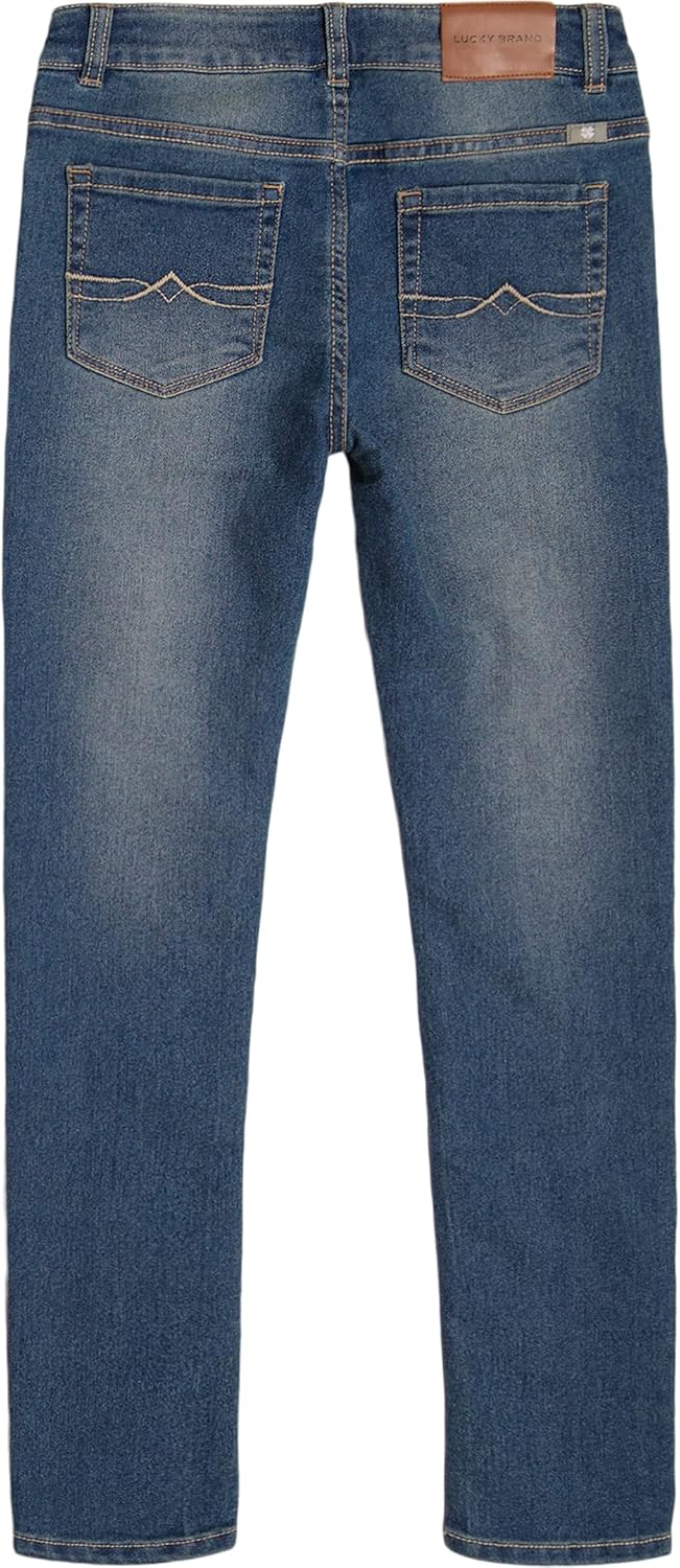 Lucky Brand Mädchen Jeans Zoe 5-Pocket Skinny Fit Stretch Denim Jeans 7 Ada Zoe, 7 Ada Zoe