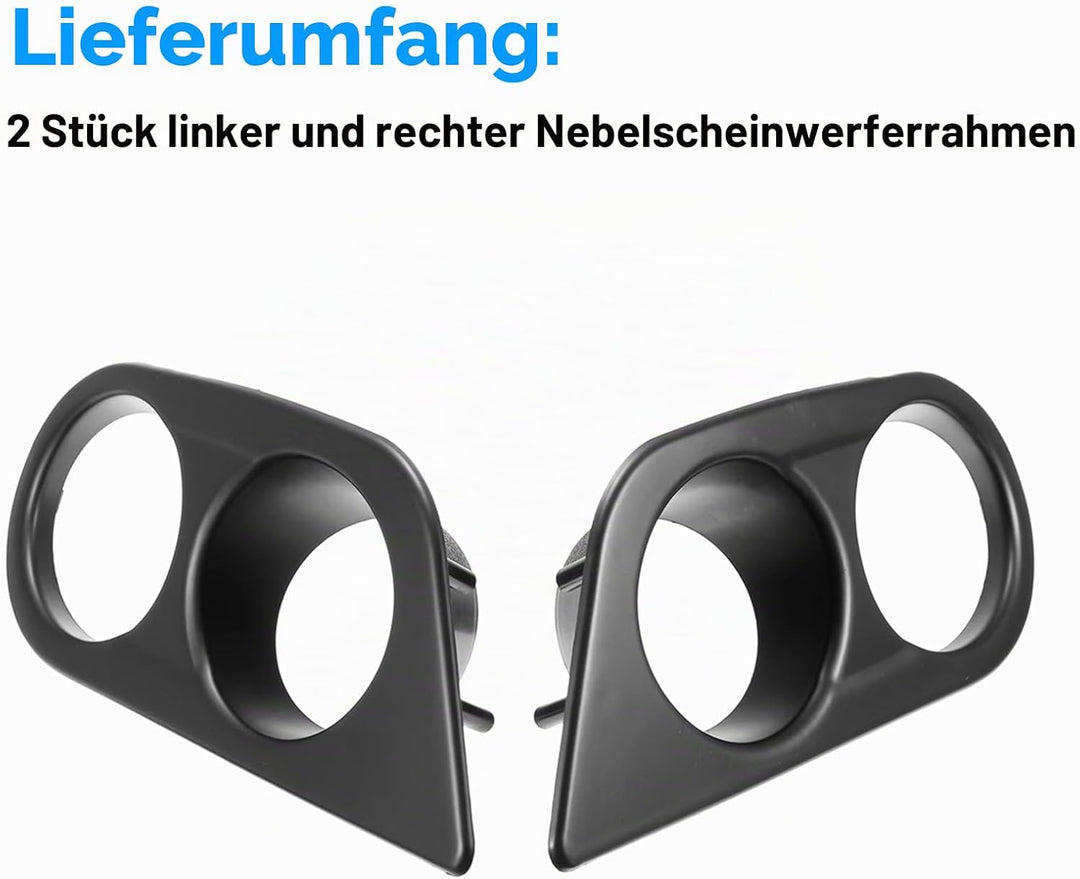 2 PCS Kompatibel mit BMW 3er E46 M3 Nebelscheinwerfer Gitter 2001-2006 NebelscheinwerferRahmen E46 M
