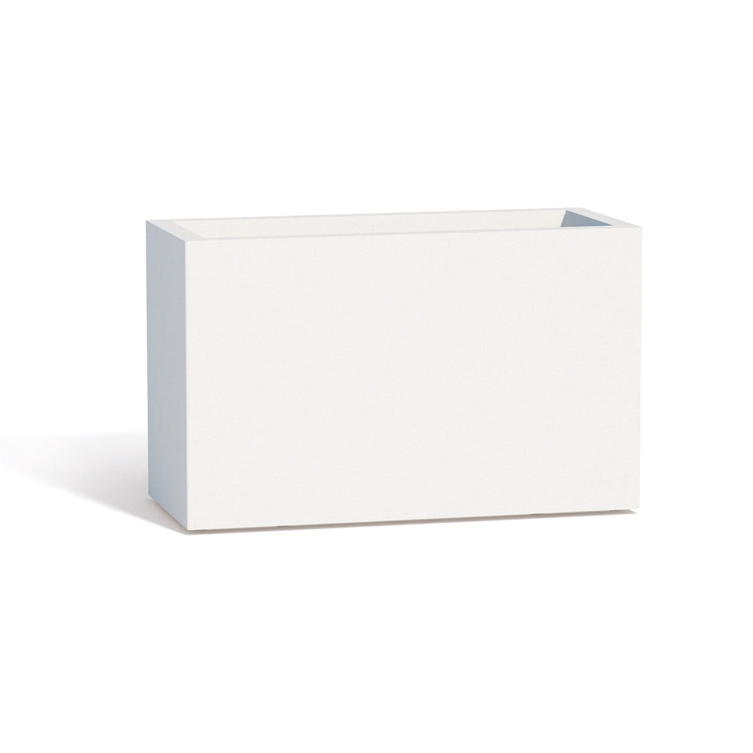 Tekcnoplast Flowerpot 80 x 35 cm, Höhe 50 cm, Weiss CM 80x35 H 55 Bianco, CM 80x35 H 55 Bianco