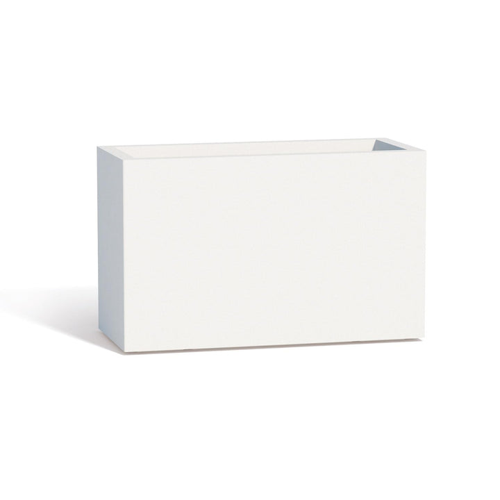 Tekcnoplast Flowerpot 80 x 35 cm, Höhe 50 cm, Weiss CM 80x35 H 55 Bianco, CM 80x35 H 55 Bianco