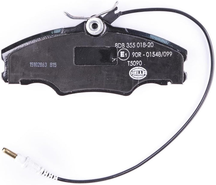HELLA PAGID 8DB 355 018-201 Bremsbelagsatz - T5090 - Dicke/Stärke: 19.3mm - Bremssystem: Lucas - mit