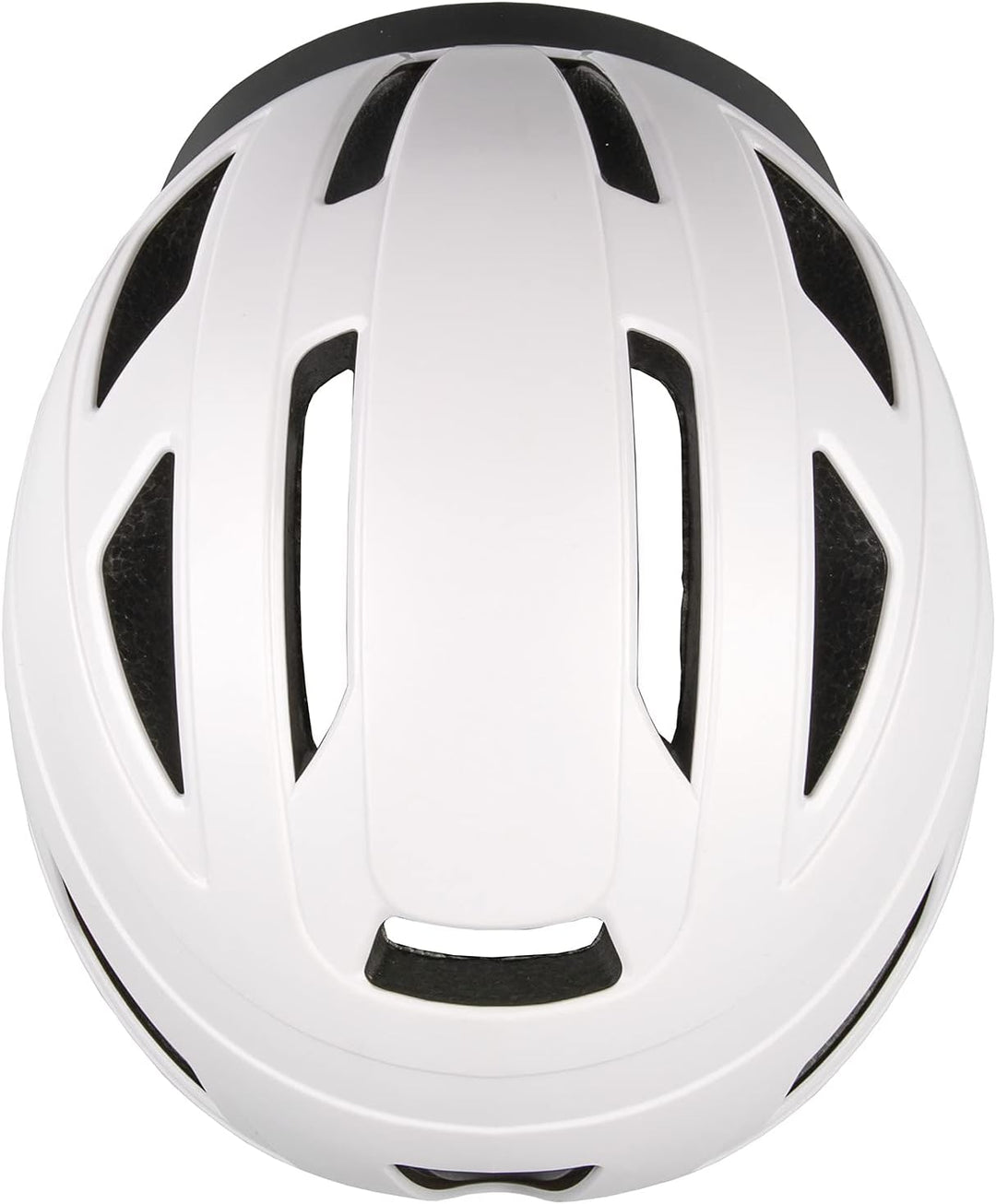 M-Wave Unisex-Adult URBAN Helm für Erwachsene/Jugendliche L, 59 - 61 cm Ohne Rücklicht Weiss, L, 59