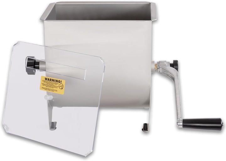 Beeketal 'Mixmaster-20P' Edelstahl Fleischmischer Marinator mit 20 Liter Volumen, Butterfly-Mischpad