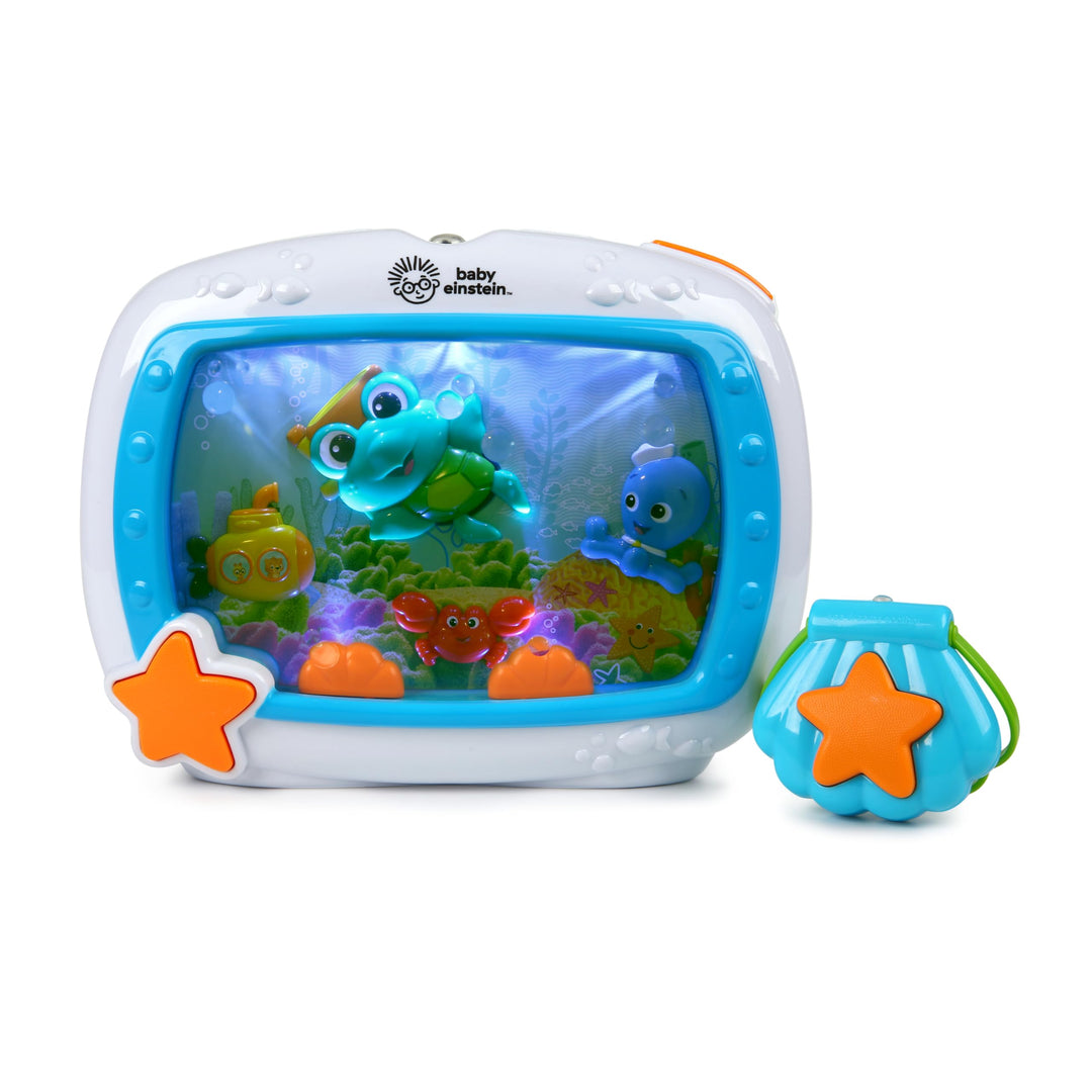 Baby Einstein, Sea Dreams Soother Schlummerlicht für Das Gitterbett mit Fernbedienung, Lichtern und