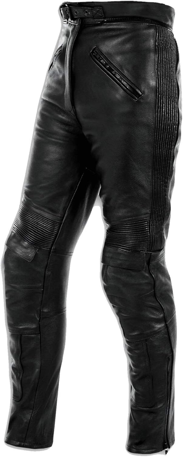 A-Pro Lederhose Motorrad Sport Touring Custom Protektoren CE genehmigt Damen 28 US 28 ( EU 42 ) Dame
