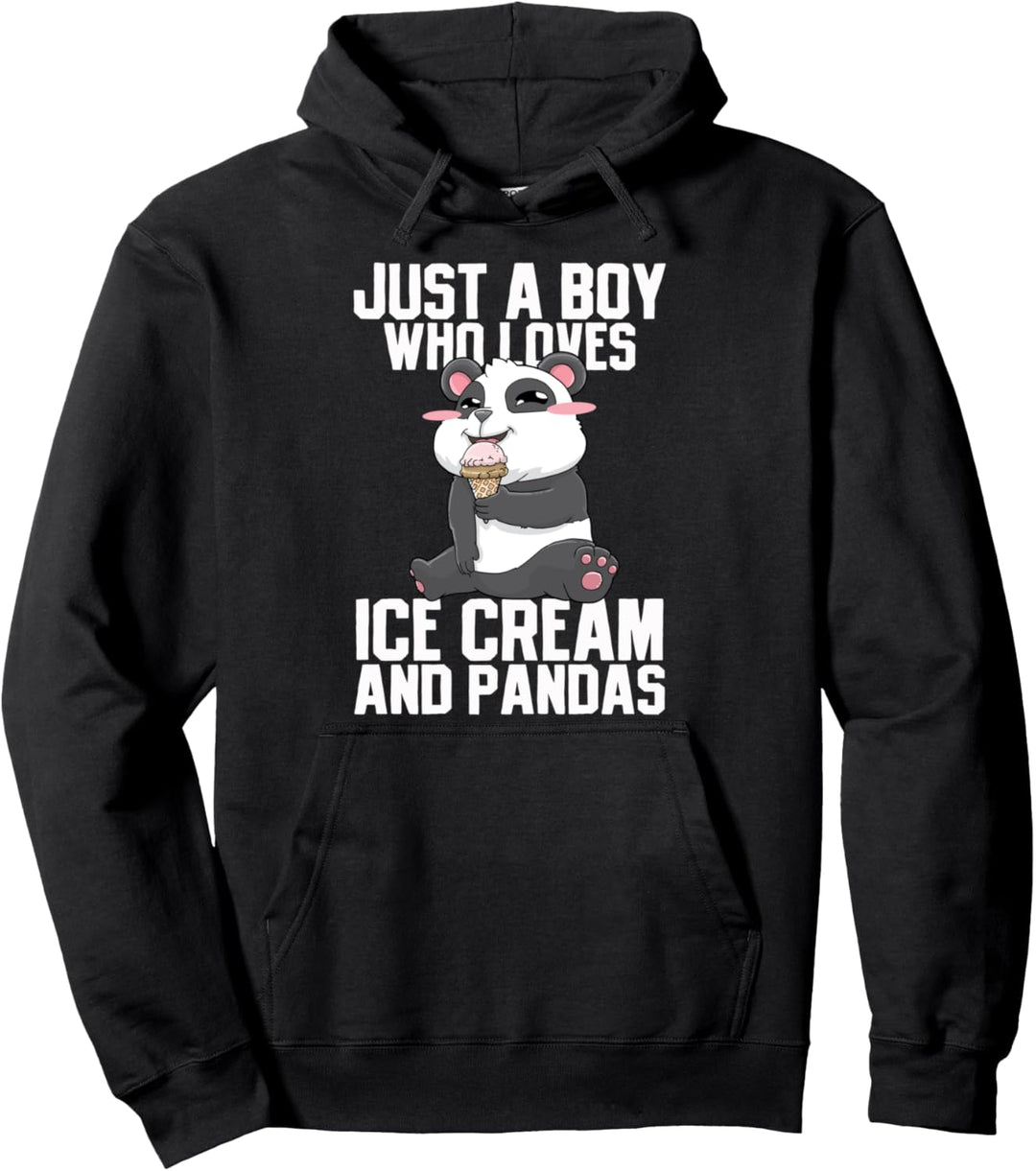 Eis Panda Kawaii Pullover Hoodie
