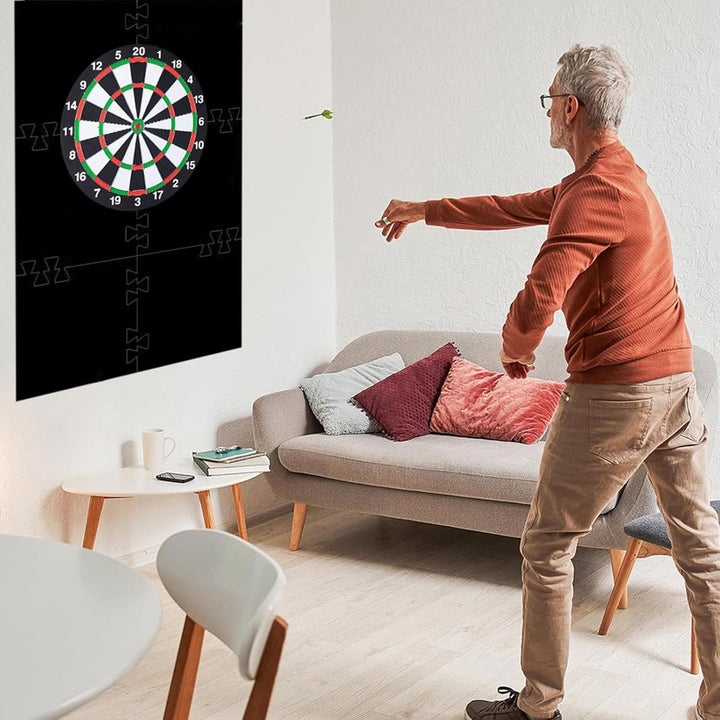 Alomejor Dartscheiben-Rückwand, Eva-Wandschutz, 2,5 cm Dick, für Zuhause, Bar, Spielzimmer, Club mit