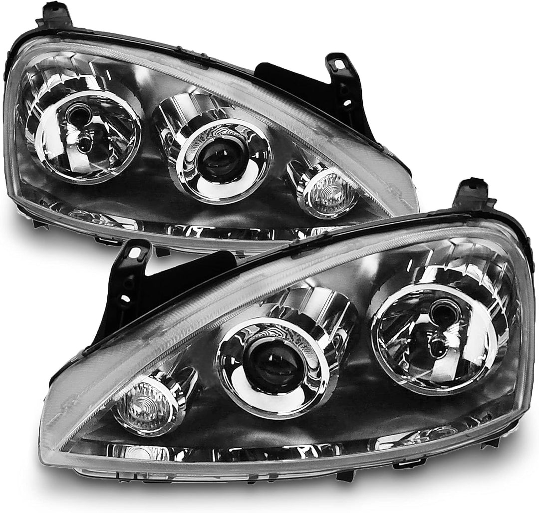 BESTPRICE 2x Hauptscheinwerfer vorne links + rechts H7 Frontscheinwerfer ohne Stellmotor für Typ Ziz
