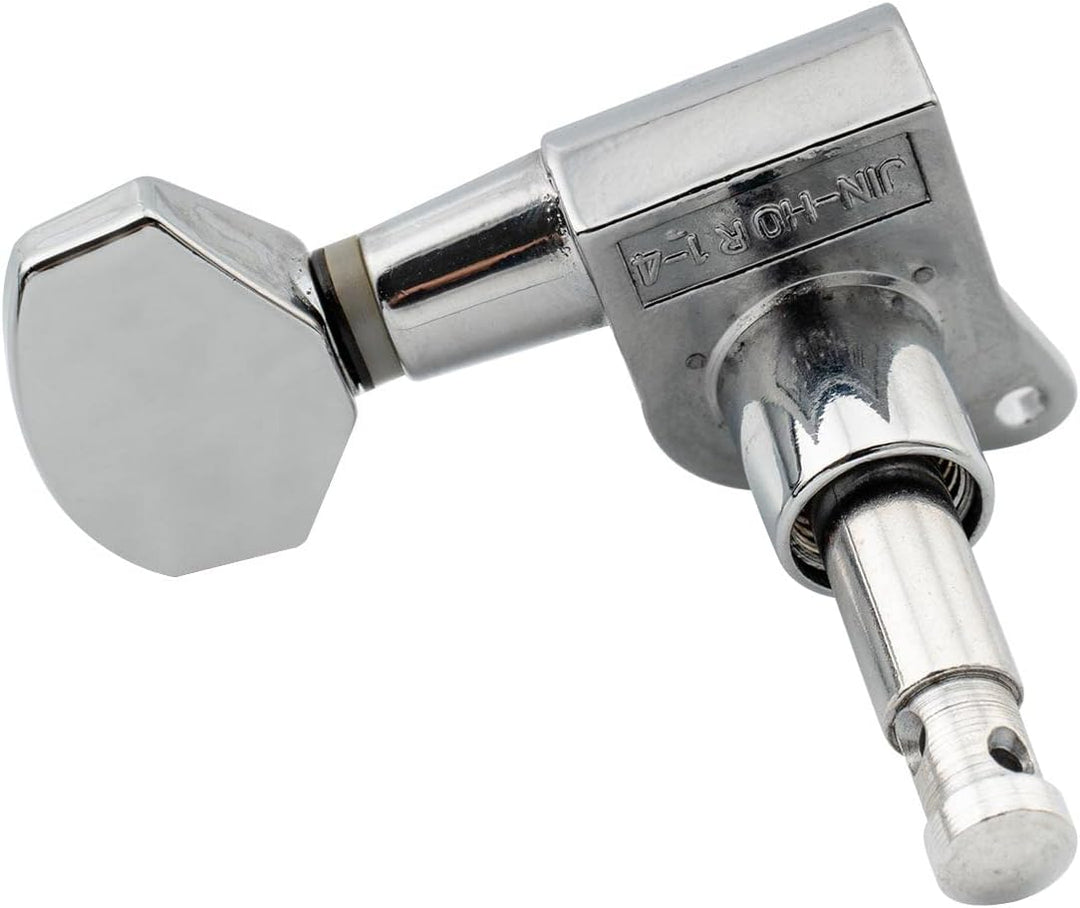 Wilkinson WJN07 6-in-Line EZ-Lok Gitarre Tuners Mechaniken 19:1 Ratio Machine Heads Tuning Pegs Stim