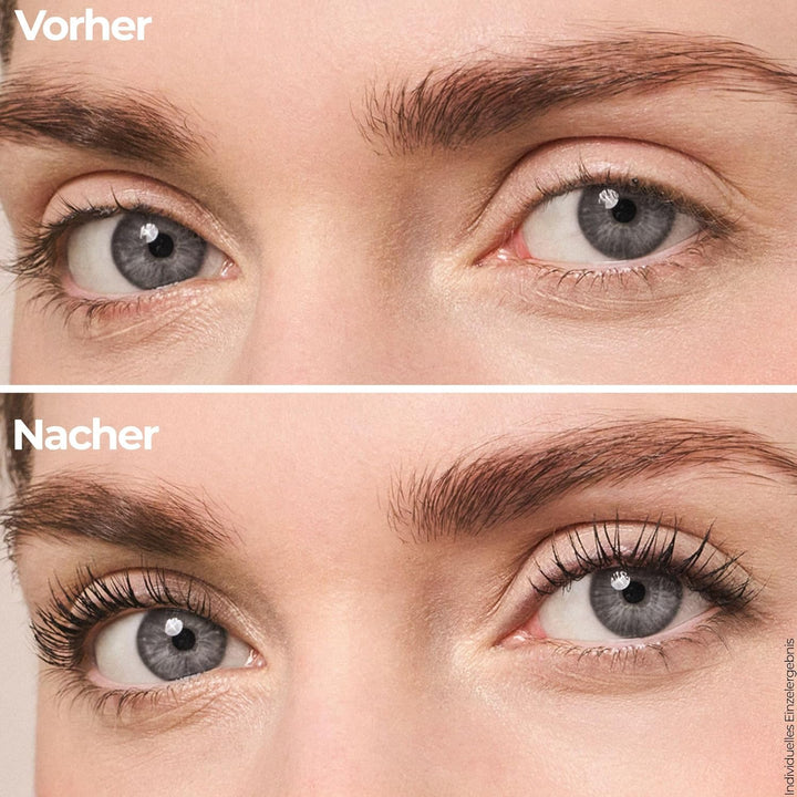 M. Asam MAGIC FINISH Lash Lift Mascara Waterproof Deep Black (10 ml) - Wasserfeste Wimperntusche mit
