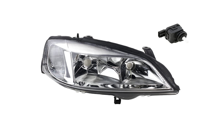 Johns, Scheinwerfer Halogen passend für Opel Astra G 02/98-01/05 Rechts ink. Stellmotor