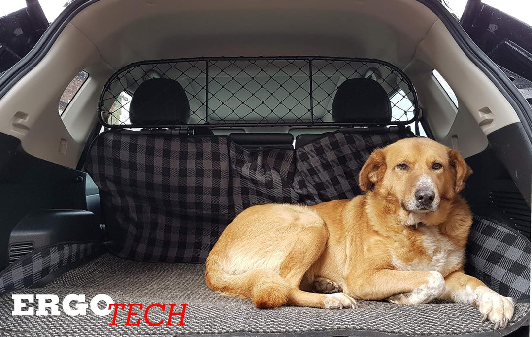 ERGOTECH Trennnetz Trenngitter Hundegitter kompatibel mit Nissan X-Trail (2014-2022) RDA65-S8