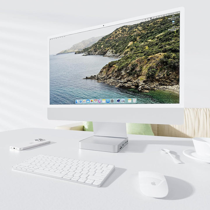 USB C HUB Für iMac 24" 2021/2023/2024, 7 In 1 iMac USB-Hub Für iMac M1/M3/M4, iMacZubehör Mit USB C