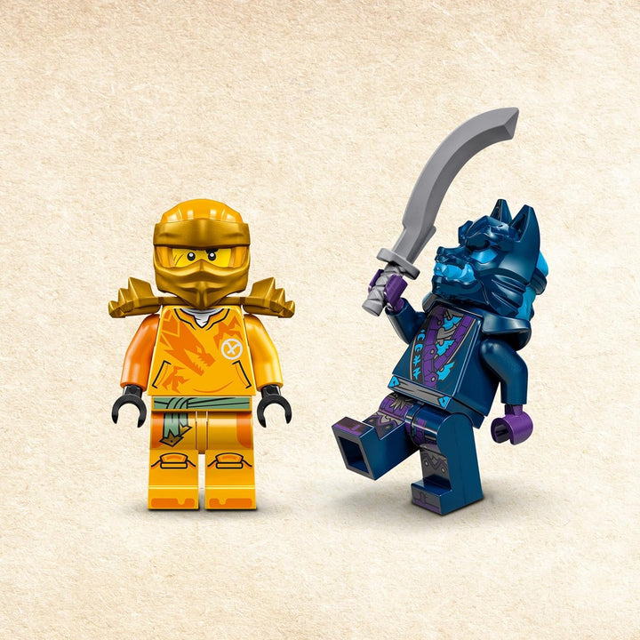 LEGO NINJAGO Arins Drachengleiter, Ninja-Set mit Drachen-Spielzeug und Figuren inkl. Arin-Minifigur