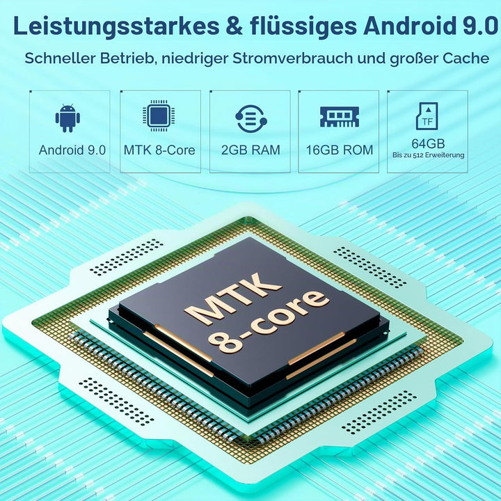 MP3 Player mit Bluetooth und WiFi, Oilsky 80GB 4 Zoll Android 9.0 Mp3, 1080P Touchscreen MP4 Player,