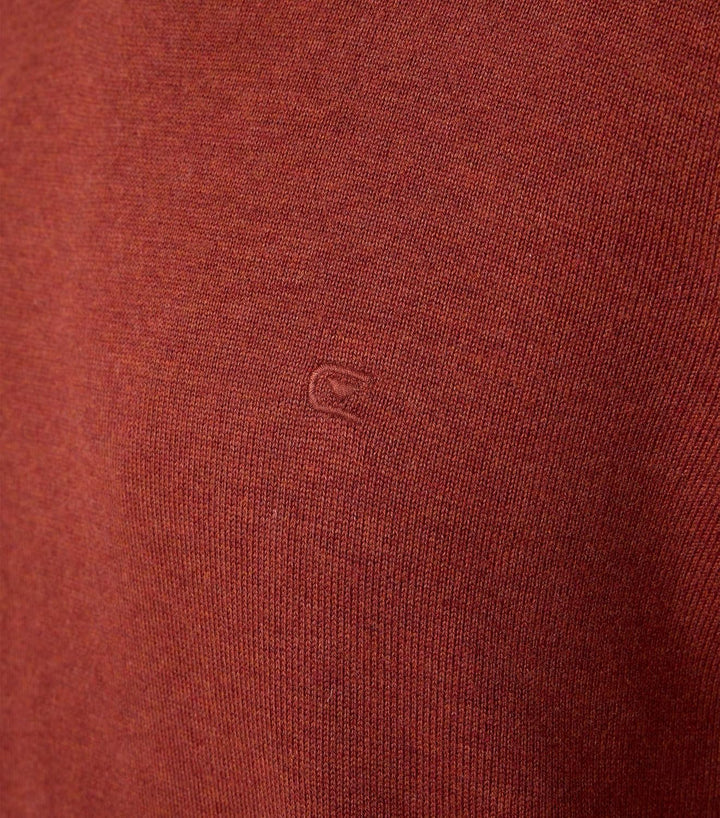CASAMODA Herren Pullover 3XL Dunkelorange, 3XL Dunkelorange