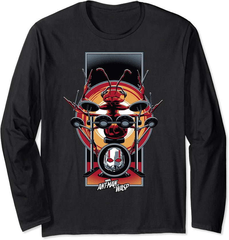 Marvel Ant-Man And The Wasp Ant Drummer Langarmshirt