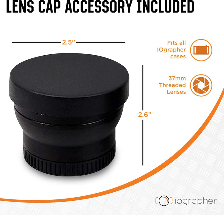 iOgrapher 2x Telefoto Lens 37mm Schraubanschluss, 2x Tele