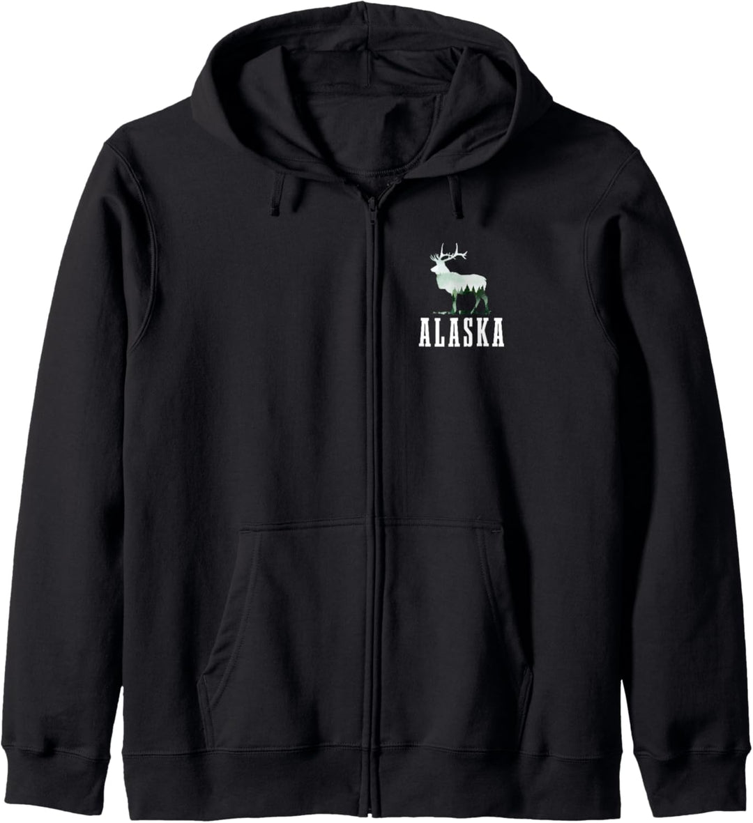 Alaska Elch Elch Outdoor Wandern Jagd Alaskan Natur Kapuzenjacke
