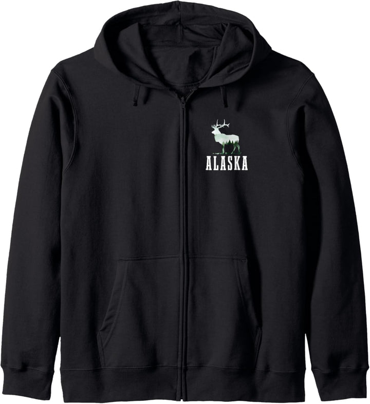 Alaska Elch Elch Outdoor Wandern Jagd Alaskan Natur Kapuzenjacke