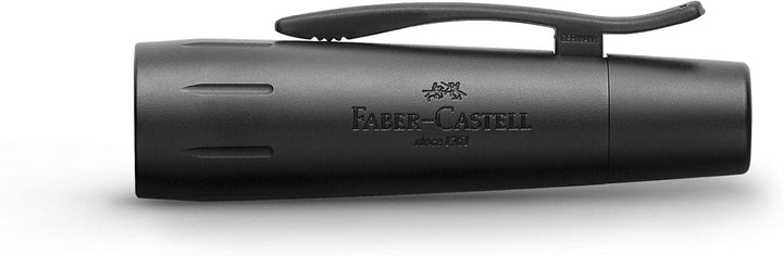 Faber-Castell 148622 - Füller e-motion Pure Black EF, 1 Stück Füller Feder EF schwarz, Füller Feder