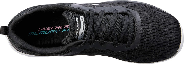 Skechers Damen 12607 Sneaker 35 EU Schwarz, 35 EU Schwarz