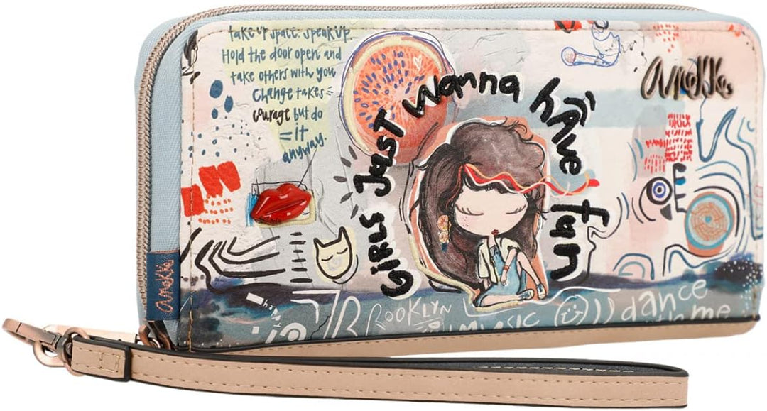 Anekke Zip wallet L, kombi(funmusic), Gr.