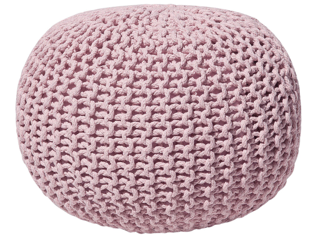 Trendy Ottoman in Rosa Baumwolle 50x35 cm Conrad