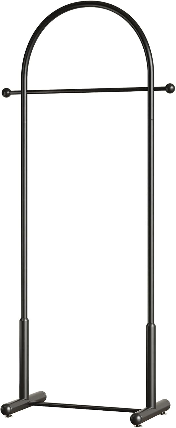 Schwerlast-Kleiderständer aus Metall – Bogenförmige platzsparende Garderobe für Kleidung & Accessoir