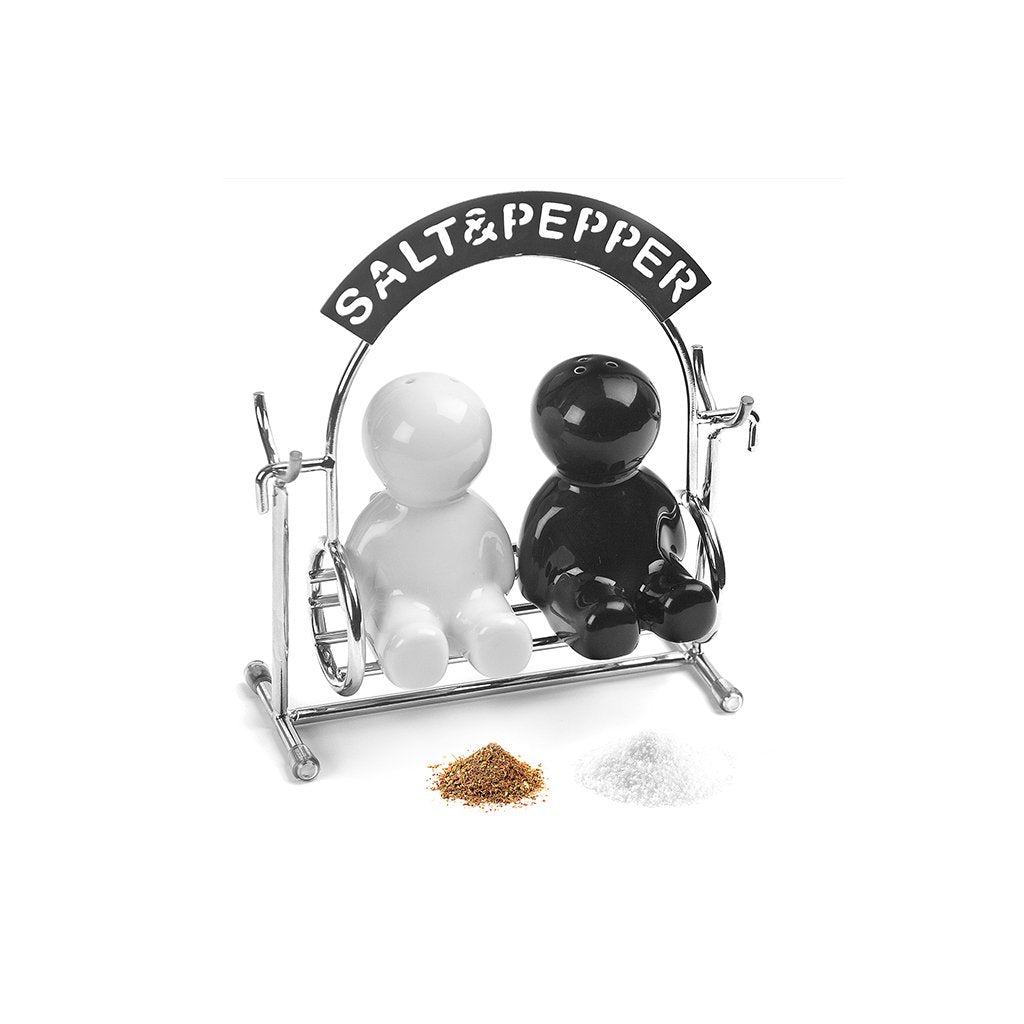 balvi - Pfeffer- und Salzstreuer-Set für den Esstisch. Origineller Salz- und Pfefferstreuer in Form
