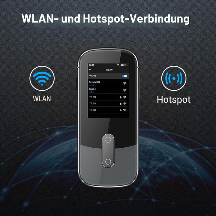 Offline Sprachübersetzer Gerät W09 PRO für 144 Sprachen und Akzente Fotoübersetzung Kein WLAN Intern