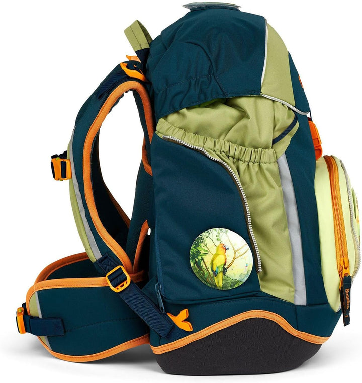ergobag pack Set ergonomischer Schulrucksack Flexibel 6-teilig 1. Klasse Grundschule Entdeckbär - Du