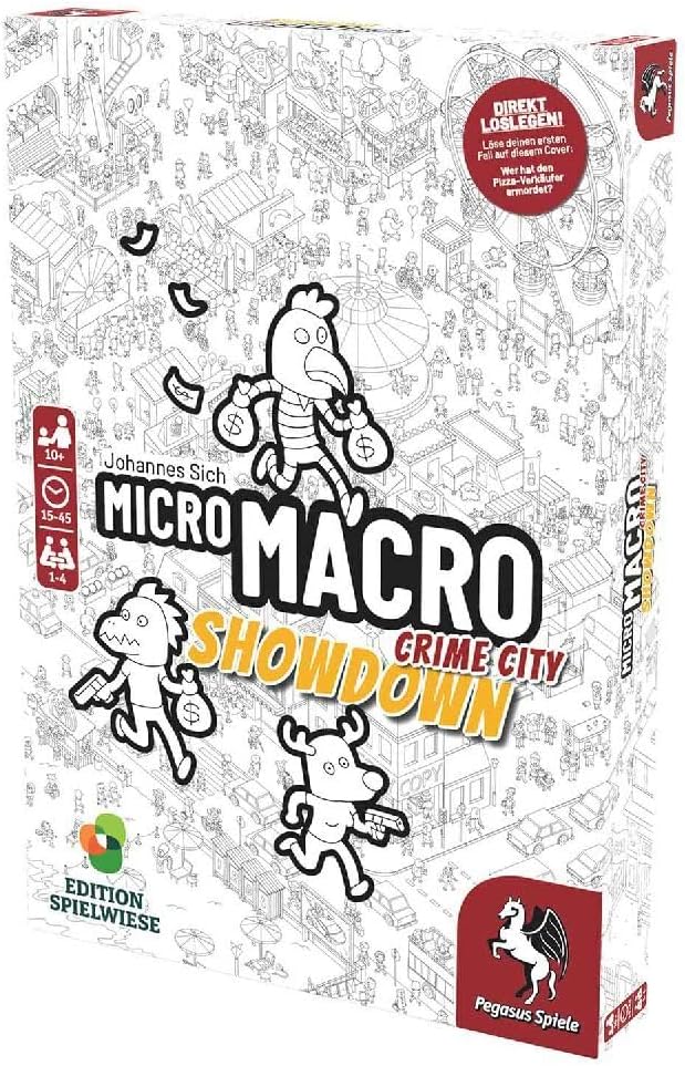 Pegasus Spiele MicroMacro: Crime City 4 – Showdown (Edition Spielwiese)