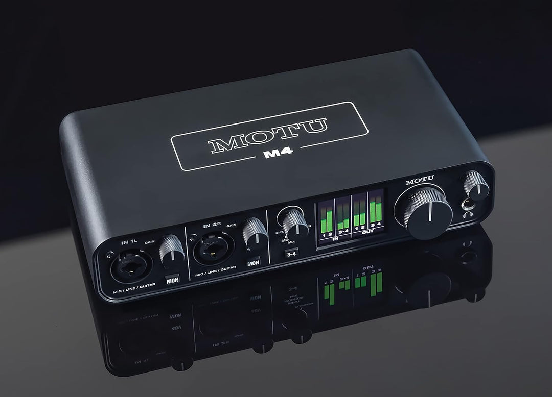 MOTU M4 USB-Audio-Schnittstelle Single, Single
